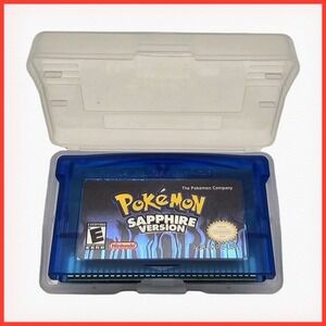 Pokemon Sapphire Version (Nintendo Game Boy Advance GBA, 2005) Tested‎ Mint USA